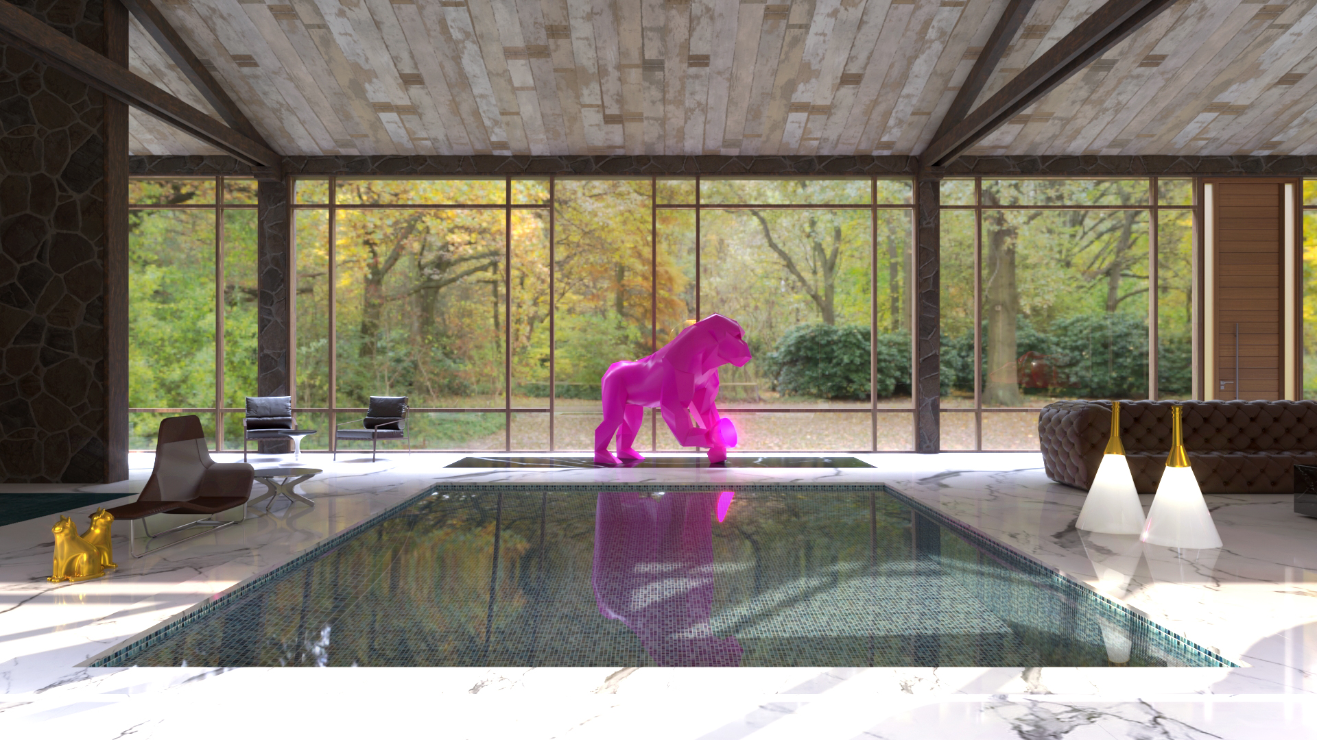 jungle glass house 8